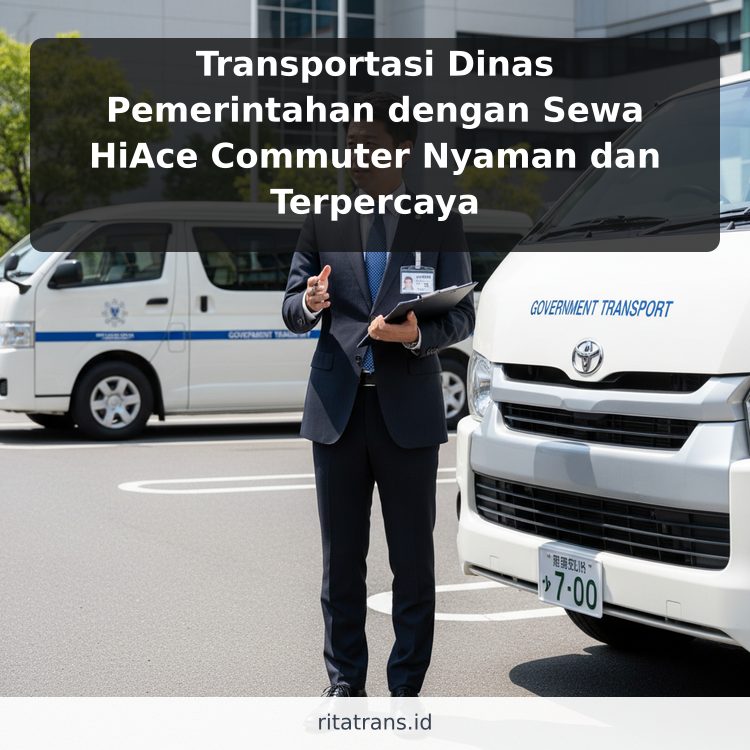 Transportasi Dinas Pemerintahan dengan Sewa HiAce Commuter Nyaman dan Terpercaya